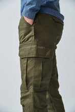 Load image into Gallery viewer, GREEN COTTON CARGO TROUSER - Allsport
