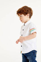 Load image into Gallery viewer, SS WHITE RAINB OXFORD (3MTHS-5YRS) - Allsport
