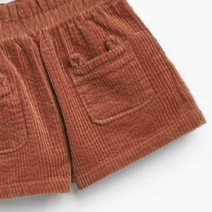 Orange Cord Shorts (3mths-6yrs) - Allsport