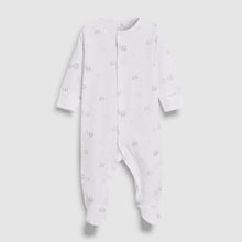 Load image into Gallery viewer, 4PK ELEPHANT SLEEPSUITS (0MTH-6MTHS) - Allsport
