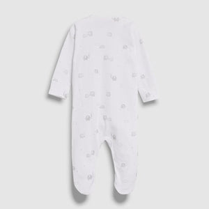 4PK ELEPHANT SLEEPSUITS (0MTH-6MTHS) - Allsport