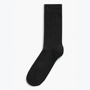 Black Essential Socks 7 Pack