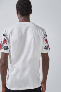 White Snake Graphic T-Shirt - Allsport