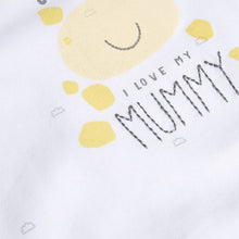 Load image into Gallery viewer, White I Love My Mummy Long Sleeve Bodysuit (0-12mths) - Allsport
