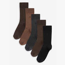 Load image into Gallery viewer, 5 Pack Neutral Next Men&#39;s Socks
