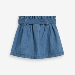 Denim Lightwash Tie Belt Character Skirt (3mths-7yrs) - Allsport