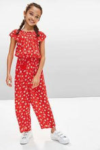 Load image into Gallery viewer, LINE RED DITSY PLAYSUITS (7YRS) - Allsport
