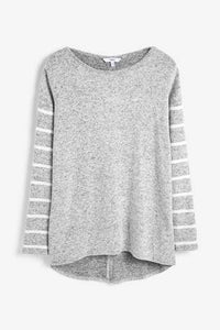 COSY BTTN BACK GREY 6 TOPS - Allsport