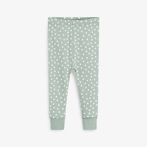 Pink/Green/Blue 3 Pack Character Snuggle Pyjamas (9mths-8yrs) - Allsport
