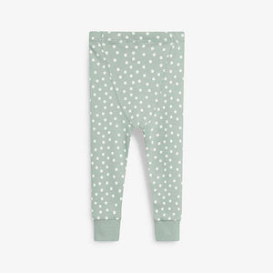 Pink/Green/Blue 3 Pack Character Snuggle Pyjamas (9mths-8yrs) - Allsport