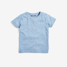 Load image into Gallery viewer, 5 Pack Blue Textured T-Shirts (3mths-5yrs) - Allsport
