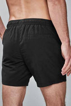 Load image into Gallery viewer, Black Essential Regular Swim Shorts - Allsport
