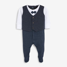 Load image into Gallery viewer, NAVY WAISTCOAT SUIT - Allsport
