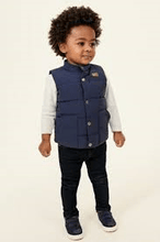 Load image into Gallery viewer, GILET NAVY PADDED  (3MTHS-5YRS) - Allsport
