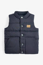 Load image into Gallery viewer, GILET NAVY PADDED  (3MTHS-5YRS) - Allsport
