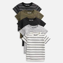 Load image into Gallery viewer, 5 Pack Khaki Essentials T-Shirts - Allsport
