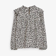 Load image into Gallery viewer, Animal Frill Sleeve Blouse (3-11yrs) - Allsport
