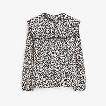 Load image into Gallery viewer, Animal Frill Sleeve Blouse (3-11yrs) - Allsport
