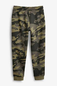 Camouflage Rib Waist Pull-On Trousers - Allsport