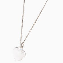 Load image into Gallery viewer, Sterling Silver Heart Charm Necklace - Allsport
