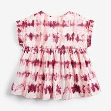 Load image into Gallery viewer, Pink Tie Dye Organic Cotton T-Shirt (3mths-6yrs) - Allsport

