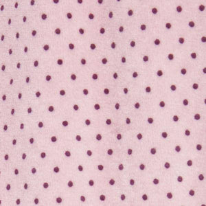 Pink Spot Velour Sleepsuit (0mths-18mths) - Allsport