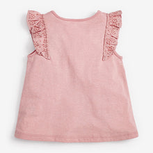 Load image into Gallery viewer, Pink Frill Vest (3mths-6yrs) - Allsport
