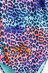 Multi Animal Leopard Swimsuit - Allsport