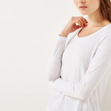 Load image into Gallery viewer, White Long Sleeve Top
