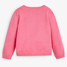 Load image into Gallery viewer, Bright Pink Cardigan (0mths-9 mths) - Allsport
