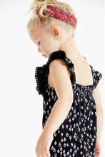 Load image into Gallery viewer, BLACK FRILL PSUIT (3MTHS-5YRS) - Allsport
