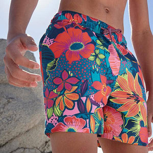 Bright Floral Swim Shorts (3mths-12yrs) - Allsport