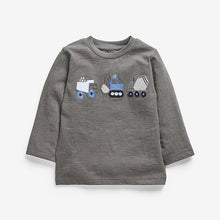 Load image into Gallery viewer, Blue Diggers 3 Pack Long Sleeve Character T-Shirts (3mths-5yrs) - Allsport

