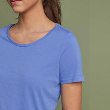 Load image into Gallery viewer, Pale Blue Crew Neck T-Shirt - Allsport
