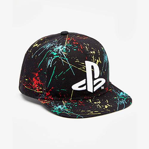 Black PlayStation™ Cap (3-13yrs) - Allsport