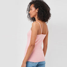 Load image into Gallery viewer, Light Pink Thin Strap Vest

