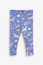 Load image into Gallery viewer, Blue Unicorn All Over Print Leggings - Allsport
