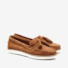 Load image into Gallery viewer, EVA MOCC TAN LOAFER - Allsport
