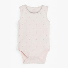 Load image into Gallery viewer, Pink 4 Pack Bunny Vest Bodysuits (0mths-18mths) - Allsport
