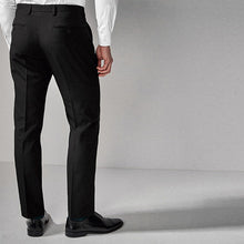 Load image into Gallery viewer, Black Slim Fit Trousers - Allsport
