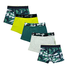 Load image into Gallery viewer, 5 Pack Green Camo Trunk - Allsport

