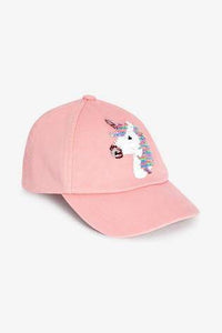 Pink Unicorn Sequin Cap - Allsport