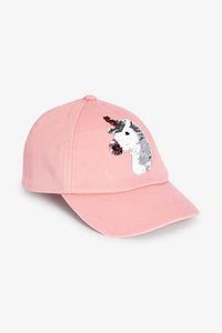 Pink Unicorn Sequin Cap - Allsport