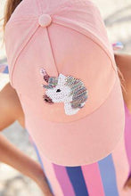 Load image into Gallery viewer, Pink Unicorn Sequin Cap - Allsport
