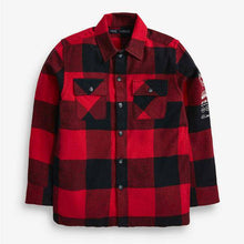 Load image into Gallery viewer, Red Buffalo Check Long Sleeve Shirt (3-12yrs) - Allsport

