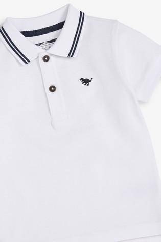 SS20 SS POLO WHITE (9MTHS-5YRS) - Allsport