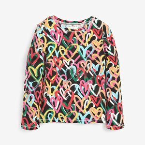 RIB LS GRAFITI HEART - Allsport