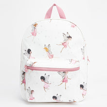 Load image into Gallery viewer, White/Pink Backpack
