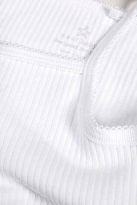 White Vests Three Pack  (up to 18 months) - Allsport