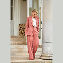 Load image into Gallery viewer, Pink Emma Willis Belted Wide Leg Trousers - Allsport
